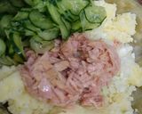 簡単にできるトマト味の可愛いポテトサラダ作り方6写真