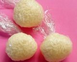 クリスマス 簡単 キャラ弁＊雪だるま作り方1写真