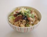 ぽん酢で簡単♪さんまご飯作り方8写真