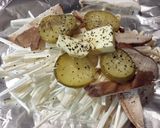 きのこの塩へべすでホイル焼き作り方1写真