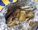 きのこの塩へべすでホイル焼き作り方3写真