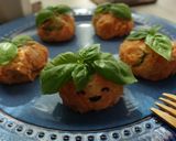 簡単にできるトマト味の可愛いポテトサラダ作り方11写真