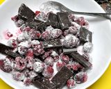 簡単◎ココナッツチョコラズベリーケーキ作り方2写真