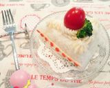 ごはんでショートケーキ♡作り方8写真