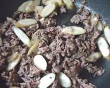 牛肉と牛蒡の炒め煮作り方4写真