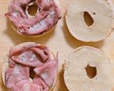 ローストビーフのベーグルサンド作り方2写真