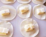 チーズ餅 餃子の皮包み作り方2写真