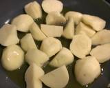 じゃがいもとタコのペペロンチーノ作り方2写真