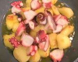 じゃがいもとタコのペペロンチーノ作り方4写真