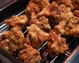 バジル鶏の唐揚げ作り方4写真