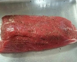 簡単に作れます！お鍋で和風ローストビーフ作り方1写真