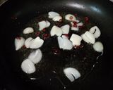 キノコとなすと三つ葉のペペロンチーノ作り方4写真