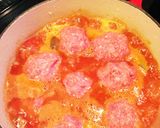 チーズミートボールのトマト煮作り方5写真