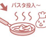 春菊とベーコンのペペロンチーノ作り方5写真