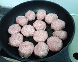 栄養満点☆我が家の煮込みハンバーク作り方3写真