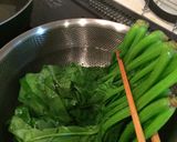 柿とほうれん草の白和え作り方5写真
