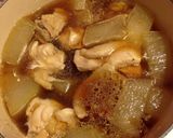驚きの柔らかさ♡鶏肉と冬瓜のコトコト煮作り方5写真