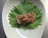 シソの豚団子包み揚げ作り方3写真