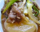 ■牛肉だいこん■作り方4写真