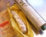 サラミとズッキーニのスパゲティ♪作り方1写真