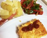 魚肉ソーセージの卵焼き・簡単5分お弁当作り方8写真