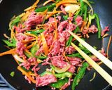 とろ〜り ひき肉の和風チンジャオロース作り方5写真