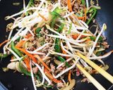 とろ〜り ひき肉の和風チンジャオロース作り方6写真