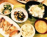 れんこんと間引き菜の中華風サラダ作り方8写真