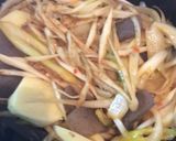 鶏団子とごぼうのチゲ鍋作り方6写真