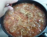 栄養満点☆我が家の煮込みハンバーク作り方6写真