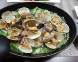 アサリと小松菜のオイスター香味蒸し作り方5写真