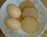 卵と大根の煮物作り方4写真