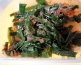 青ネギで鮭の簡単まぜご飯作り方1写真