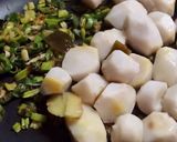 『里芋の青ネギ味噌和え』作り方3写真