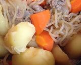 定番だけど極旨黄金比肉じゃが♪作り方9写真