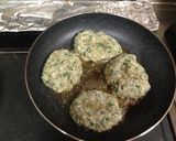 糖質制限　鶏とバジルエスニックハンバーグ作り方7写真