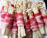 ☆えのきの豚肉巻き〜オイスターソース味☆作り方2写真