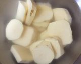 さつまいもとりんごのきんとん作り方1写真