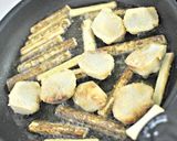 里芋とごぼうの米粉揚げ トマチーズソース作り方4写真
