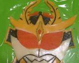 キャラ弁☆仮面ライダーガイム♪カチドキ作り方6写真