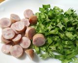 美味しい四角豆のオムレツ作り方2写真