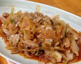 簡単♪野菜たっぷり豚キムチ作り方6写真
