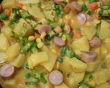 美味しい四角豆のオムレツ作り方5写真