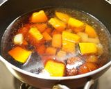 カボチャシチューとコンフィ。作り方5写真