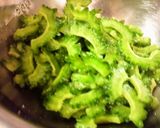 絶品★★★ゴーヤ【ピーマン】ナポリタン♪作り方1写真
