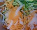 千切り野菜とあげワンタンの中華和え♪作り方7写真