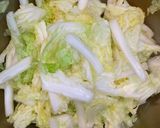 ⭐塩揉み白菜⭐豚バラのウマ塩炒め♪作り方2写真