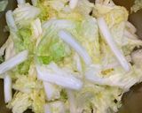 ⭐塩揉み白菜⭐豚バラのウマ塩炒め♪作り方2写真