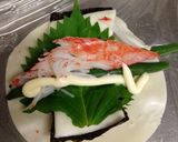 余った餃子の皮でシソカニかま焼き作り方1写真