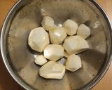 東北のご馳走☆芋の子汁（里芋の味噌汁）作り方1写真